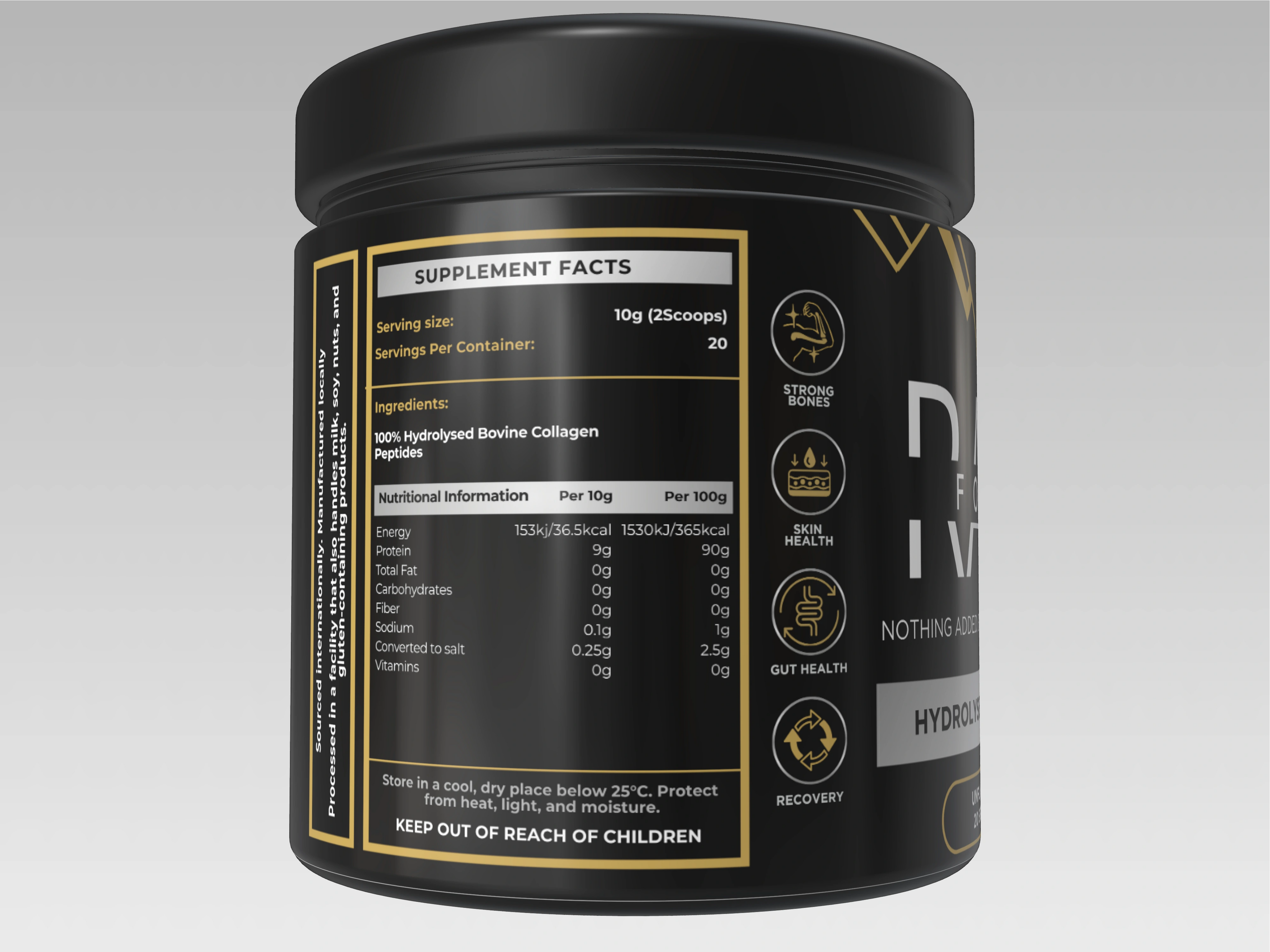 Hydrolysed Collagen Powder - 200g