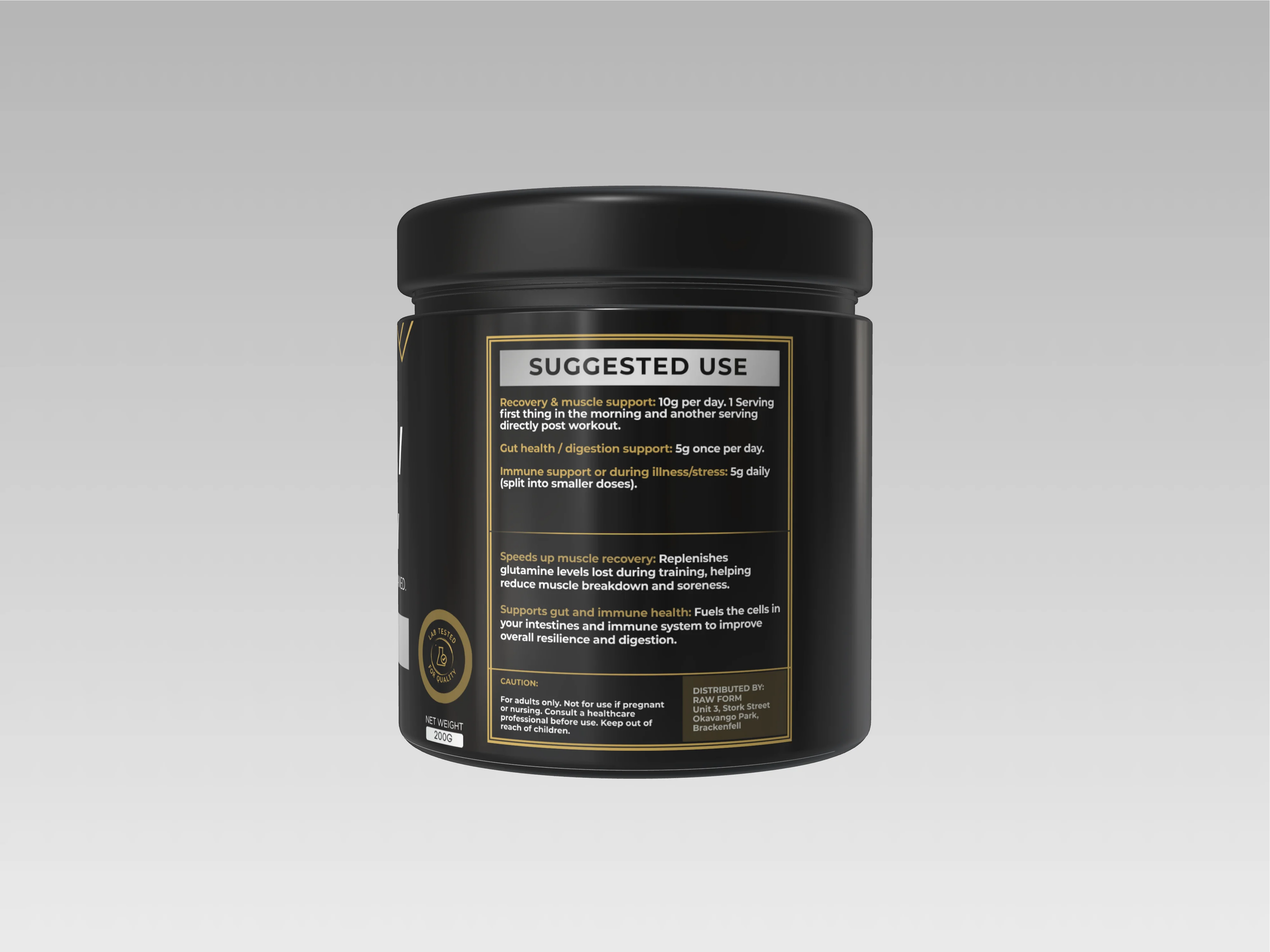 L - Glutamine Powder - 200g