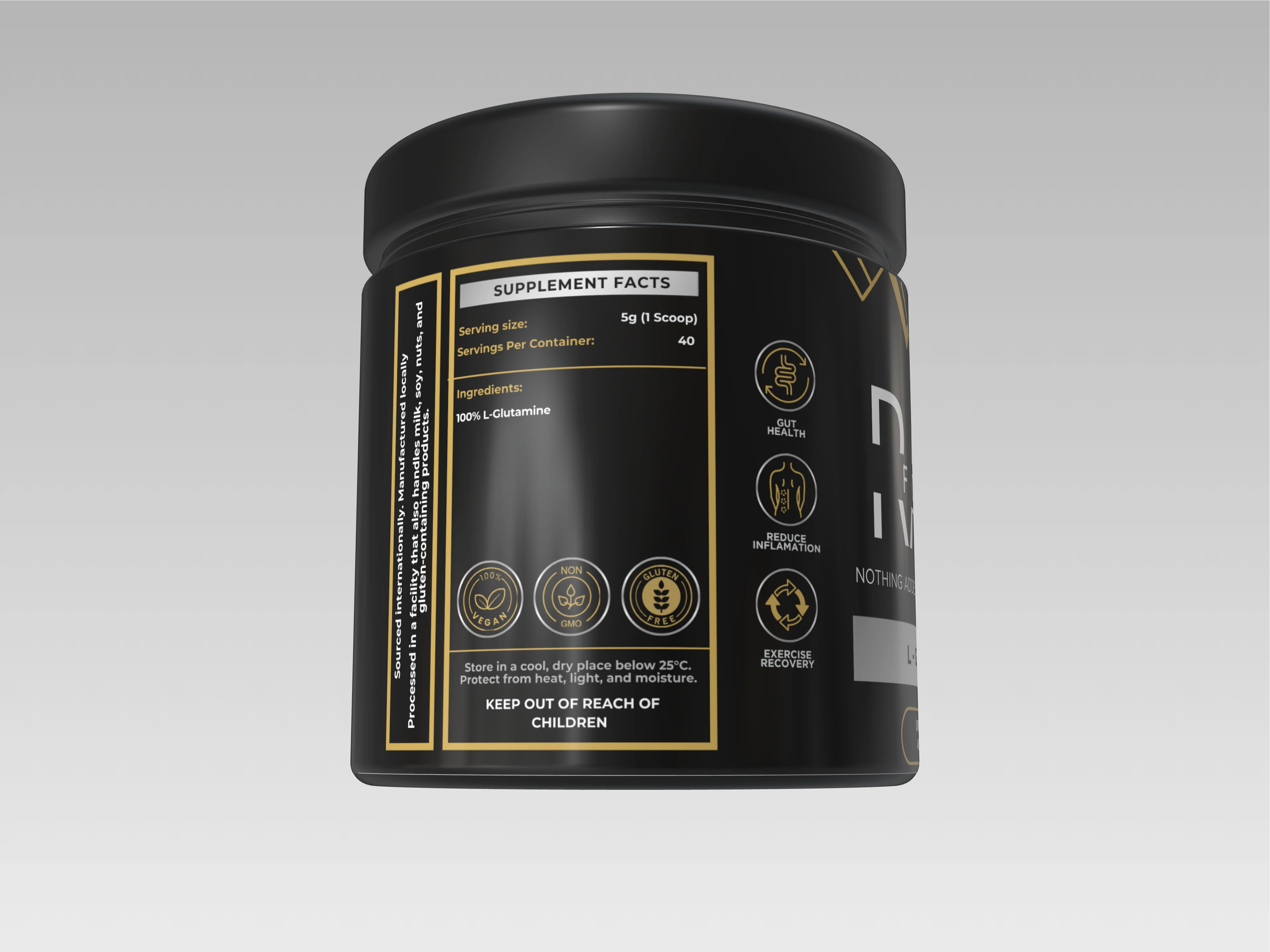 L - Glutamine Powder - 200g