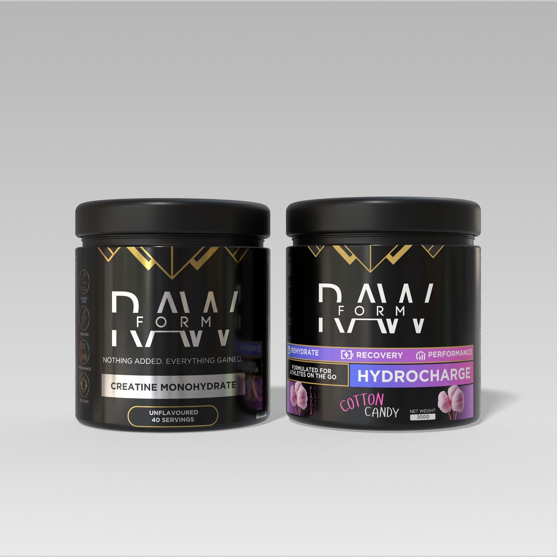 HydroCharge + Creatine Stack